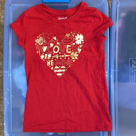 Mickey Minnie Mouse Pokémon Frozen red gold heart tee shirts medium lot of 7 - Picture 16 of 16